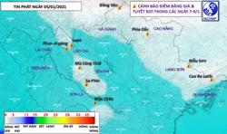 Bắc Bộ sắp đón đợt không khí lạnh mạnh, khả năng có mưa tuyết