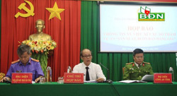 Họp báo thông tin chuẩn bị xét xử vụ án Trịnh Sướng