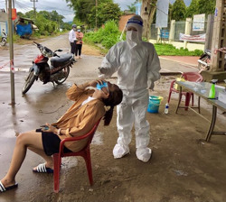 Huyện Krông Ana: Thiết lập cách ly y tế tại cụm dân cư xã Dur Kmăl