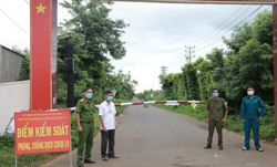 Huyện Cư Kuin: Thiết lập vùng cách ly y tế tại buôn Ciêt, xã Ea Tiêu