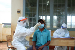 Ghi nhận 67 trường hợp dương tính với SARS-CoV-2 tại huyện Krông Búk