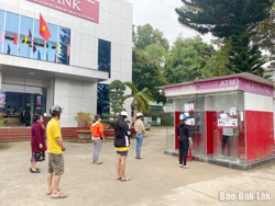 Agribank Đắk Lắk: Triển khai các biện pháp phòng ngừa rủi ro cho cho khách hàng khi giao dịch tại ATM