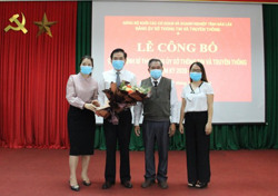 Đồng chí Trương Hoài Anh giữ chức Bí thư Đảng ủy Sở Thông tin và Truyền thông