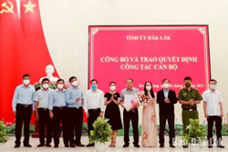 Công bố Quyết định điều động và bổ nhiệm Phó Bí thư Huyện ủy Krông Năng