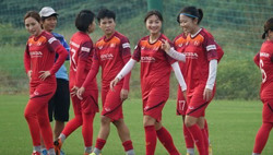 Đội tuyển bóng đá nữ hội quân chuẩn bị cho vòng loại Asian Cup nữ 2022