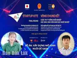 Sinh viên Đắk Lắk đoạt Giải cuộc thi Startup Kite 2021