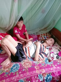 Kiệt quệ vì bệnh tật