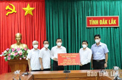 Đoàn công tác của tỉnh Bình Dương đến hỗ trợ Đắk Lắk phòng chống dịch COVID-19