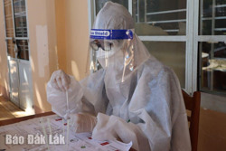 Ngày 7-11 Đắk Lắk ghi nhận thêm 119 trường hợp dương tính với SARS-CoV-2, trong đó 54 ca cộng đồng