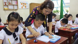 Học sinh lớp 1, 2 sẽ đến trường kiểm tra học kỳ trực tiếp?