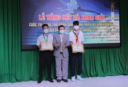 Trao giải cho 37 mô hình giải pháp sáng tạo tiêu biểu của thanh thiếu niên, nhi đồng