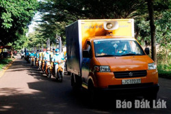 Ra quân tuyên truyền chính sách BHXH tự nguyện và BHYT hộ gia đình năm 2021