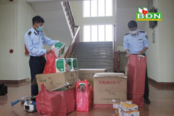 Tạm giữ 118 sản phẩm hàng hóa không có hoá đơn