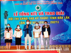 Hội thi Sáng tạo kỹ thuật tỉnh lần thứ VIII: Nhiều giải pháp có tính ứng dụng cao vào thực tiễn