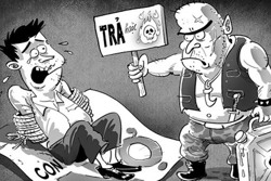 Tạm giữ hình sự 2 đối tượng cho vay lãi suất 180%/năm