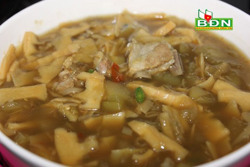 Canh tro vỏ chuối của người M’nông