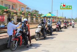 Thành lập chốt kiểm soát dịch Covid-19 trên quốc lộ 14, tại xã Đắk Ru