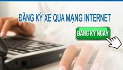 Đăng ký xe online thiếu mặn mà