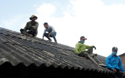 Những hộ dân Cư San đầu tiên di dời về Khu tái định cư Dự án Hồ chứa nước Krông Pách thượng