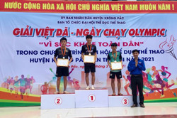 Giải Việt dã – Ngày chạy Olympic "Vì sức khỏe toàn dân" huyện Krông Pắc năm 2021