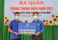 Huyện Krông Bông ra quân Tháng Thanh niên năm 2021