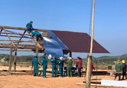 Có 14 hộ dân đã chuyển đến khu tái định cư số 1, xã Cư Elang (huyện Ea Kar)