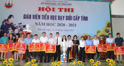 Công nhận 177 giáo viên tiểu học dạy giỏi cấp tỉnh, năm học 2020 - 2021