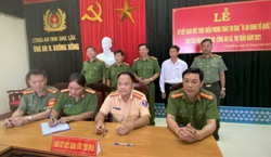 Công an huyện Krông Bông: Ký kết giao ước thực hiện phong trào thi đua "Vì an ninh Tổ quốc"