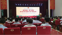 Tập huấn về thi tốt nghiệp THPT 2021 cho 63 tỉnh, thành phố