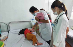 Bệnh tay chân miệng gia tăng