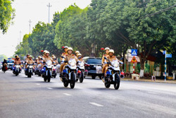 Cảnh sát giao thông ra quân cao điểm dịp Lễ 30-4, 1-5 và bảo vệ bầu cử