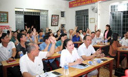 Thành phố Buôn Ma Thuột có 2 đơn vị bầu cử sớm