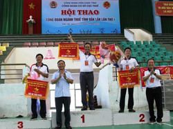 Hội thao Công đoàn ngành Thuế tỉnh Đắk Lắk lần thứ I