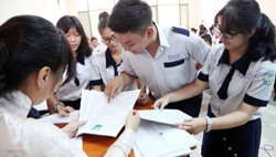 Phải chuẩn từ phiếu đăng ký dự thi