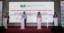 Lễ phát động Chiến dịch Thanh tra lao động năm 2021