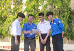 Những cán bộ Đoàn trường năng động