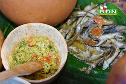 Đậm đà các món ăn từ cà bơi