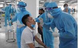 Phát hiện thêm 114 ca dương tính SARS-CoV-2 tại 2 ổ dịch nguy hiểm