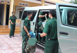 Tiếp tục tăng cường lực lượng cho chốt phòng chống dịch COVID-19 trên tuyến biên giới