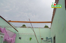 Krông Nô thiệt hại 800 triệu đồng do lốc xoáy