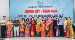 Chung kết cuộc thi "Phụ nữ khởi nghiệp sáng tạo"