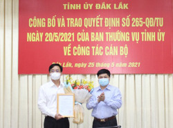 Bí thư Tỉnh ủy Nguyễn Đình Trung giữ chức Bí thư Đảng ủy Quân sự tỉnh
