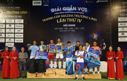 Giải Quần vợt cộng đồng Tennis Đắk Lắk mở rộng tranh Cup Mazda Trường Linh lần thứ IV năm 2021
