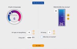 Người dân ước tính điện năng tiêu thụ, tránh hoá đơn tăng "sốc" mùa nắng nóng