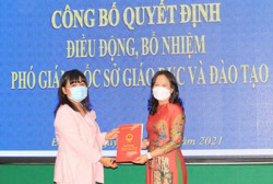 Công bố Quyết định điều động, bổ nhiệm Phó Giám đốc Sở GD-ĐT