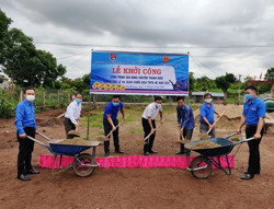 Huyện Đoàn Cư M'gar: Ra quân Chiến dịch Thanh niên tình nguyện hè 2021