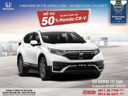 Honda Ôtô Đắk Lắk – Buôn Ma Thuột giảm 50% lệ phí trước bạ