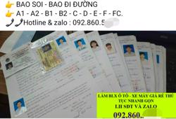 Nghiêm cấm mua bán, sử dụng giấy phép lái xe giả