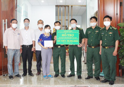 Bộ đội Biên phòng tỉnh hỗ trợ kinh phí xây dựng "Nhà Đồng đội"
