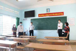 Kiểm tra công tác chuẩn bị cho Kỳ thi tốt nghiệp THPT năm 2021